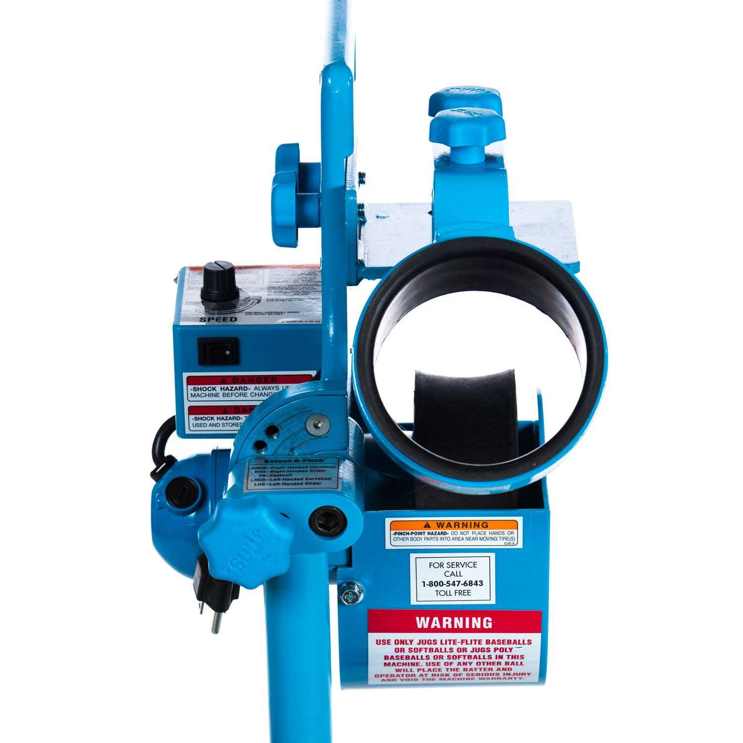 Jugs Lite-flite Machine with 1-dozen Lite-flite Softballs - Sports Supplies Online Store