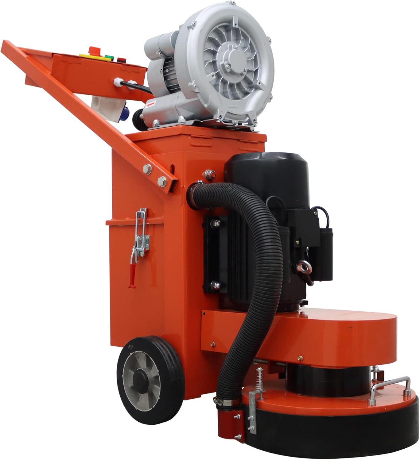 Hand-push Cement Ground Grinder Epoxy Floor Grinding Machine Concrete Cement Ground Grinding Polisher Dust-free Polishing Machine Adjustable Floor