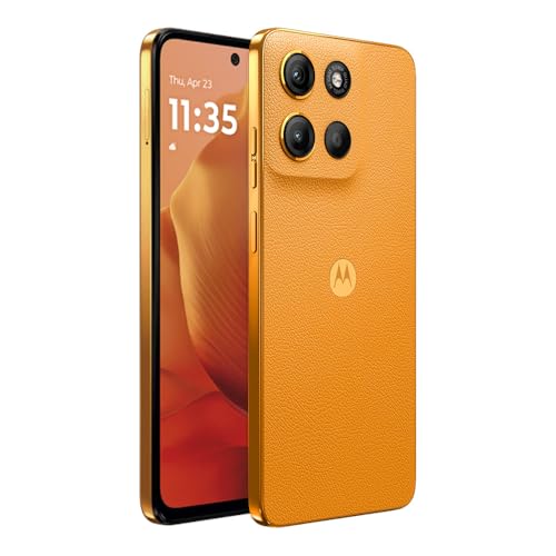 Motorola Moto G15 4G LTE (XT2521-2) 4+256GB Dual Sim | GSM Unlocked | International Model | for T-Mobile, Metro PCS, Mint & Tello - (Gray)