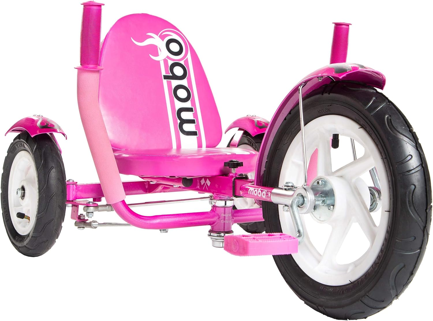 Mobo Mity Sport Safe Tricycle. Toddler Big Wheel Ride On Trike. Pedal Car, Red