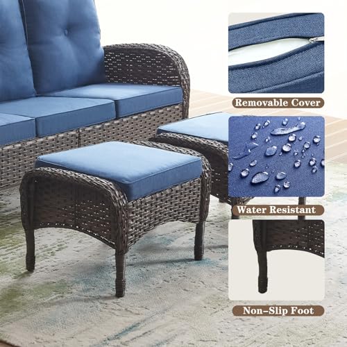 Patio Club Chair Wicker Chairs