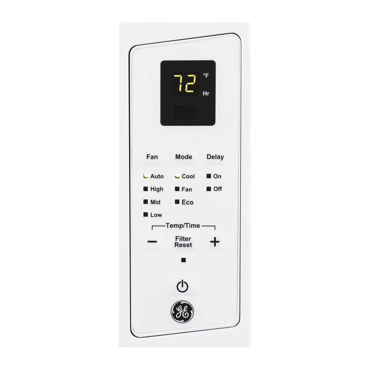 GE AHQ06LZ Window Air Conditioner with 6000 BTU Cooling Capacity, 3 Fan Speeds, 115 Volts, in White