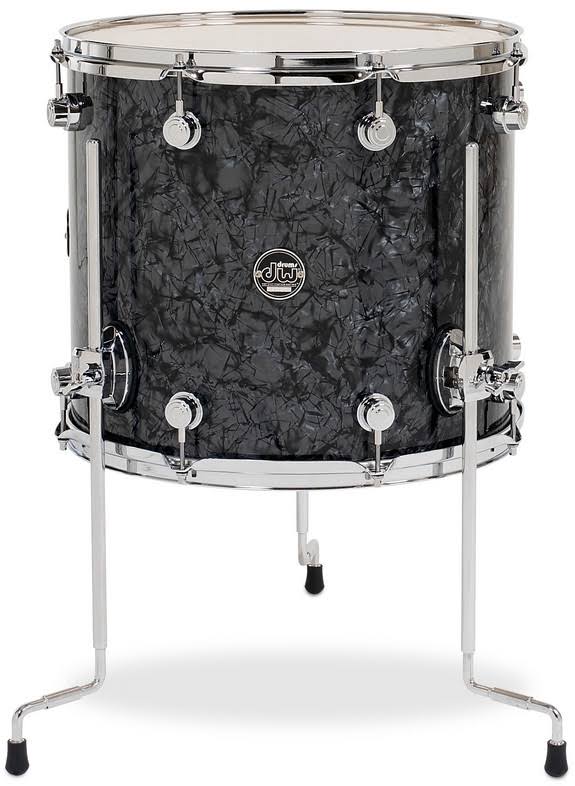 DW Performance Series Floor Tom Titanium Sparkle 16 x 14 in.