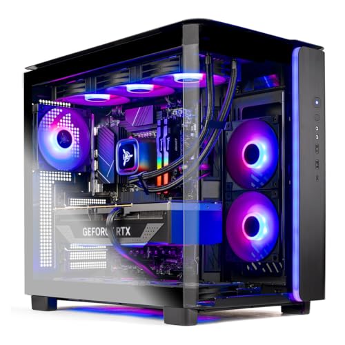 Skytech King 95 Gaming PC Desktop, Ryzen 7 9700X 3.8 GHz (5.5GHz Turbo Boost), NVIDIA RTX 5070 12GB GDDR7, 1TB Gen4 SSD, 32GB DDR5 RAM 6000 RGB