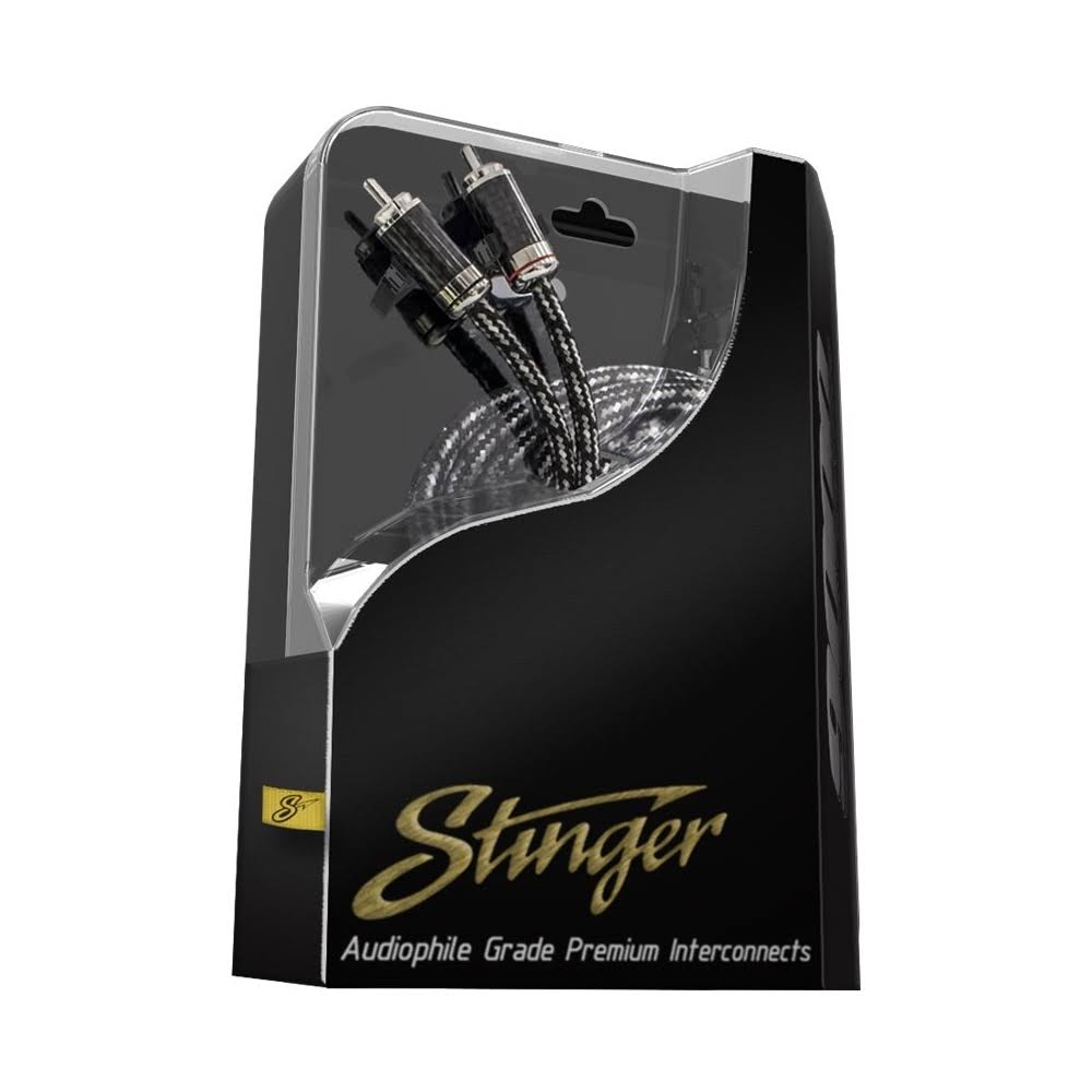 Stinger SI9220 20 Foot 2 Channel 9000 Series RCA Interconnect Cable