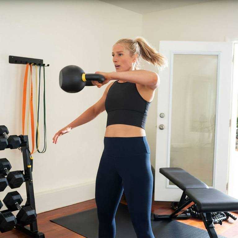 TRX Rubber Coated Kettlebell for Weight &amp; Strength Training - Sports Supplies Online Store