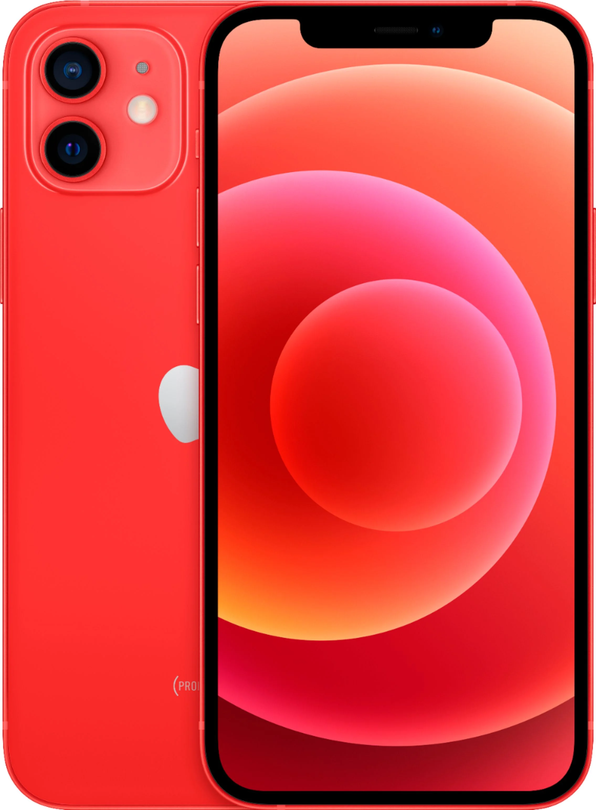 Restored Apple iPhone 12 128GB Red Fully Unlocked (Refurbished)