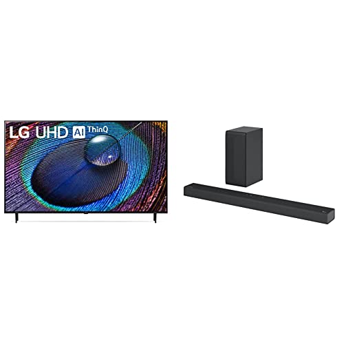 LG 65-Inch Class UR9000 Series Alexa Built-in 4K Smart TV (3840 x 2160),Bluetooth, Wi-Fi, USB, Ethernet, HDMI 60Hz Refresh Rate, AI-Powered 4K