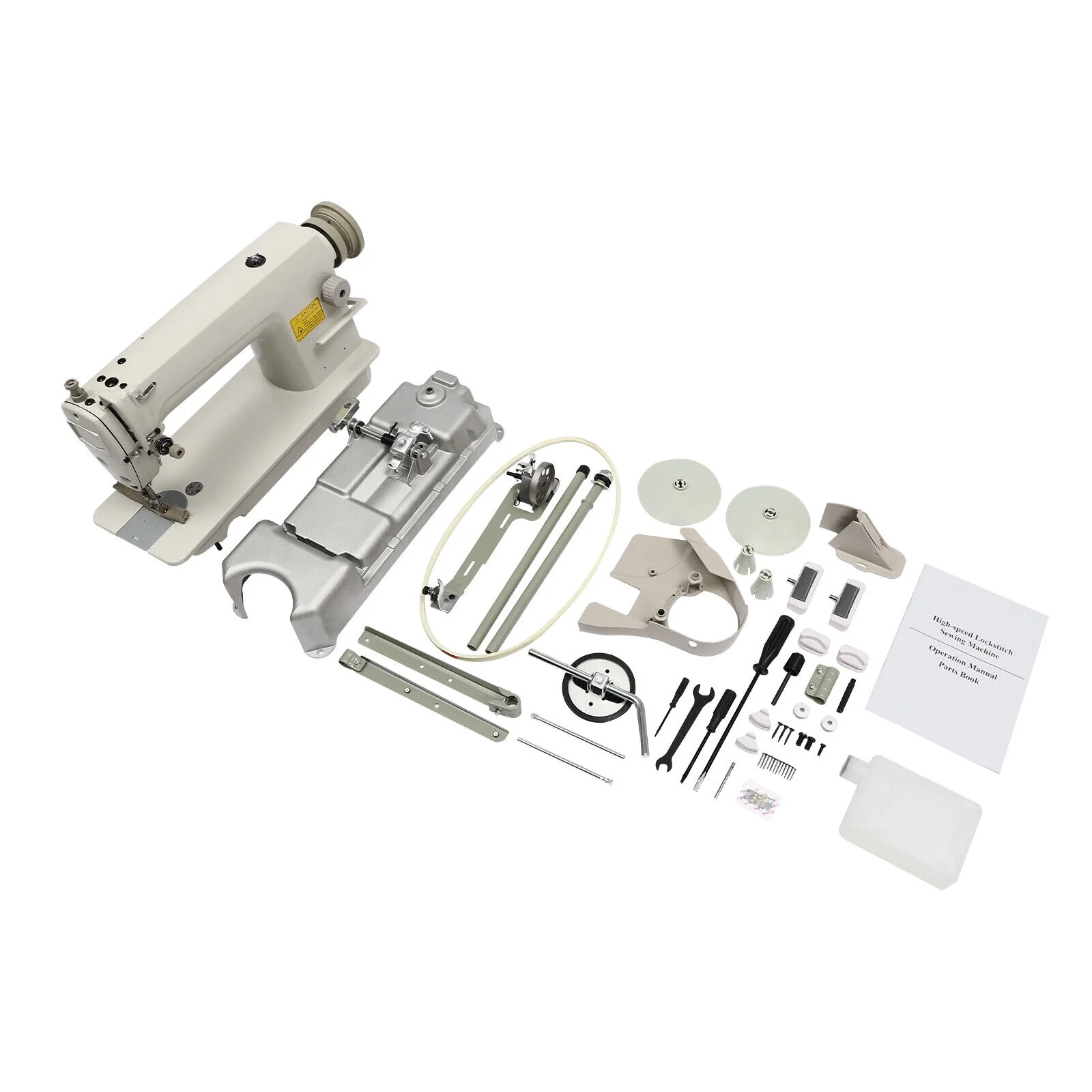 Miumaeov Industrial Sewing Machine Heavy Duty Straight Stitch Sewing Machine Leather Sewing Tool for Sewing and Repairing Shoes Boots Slippers