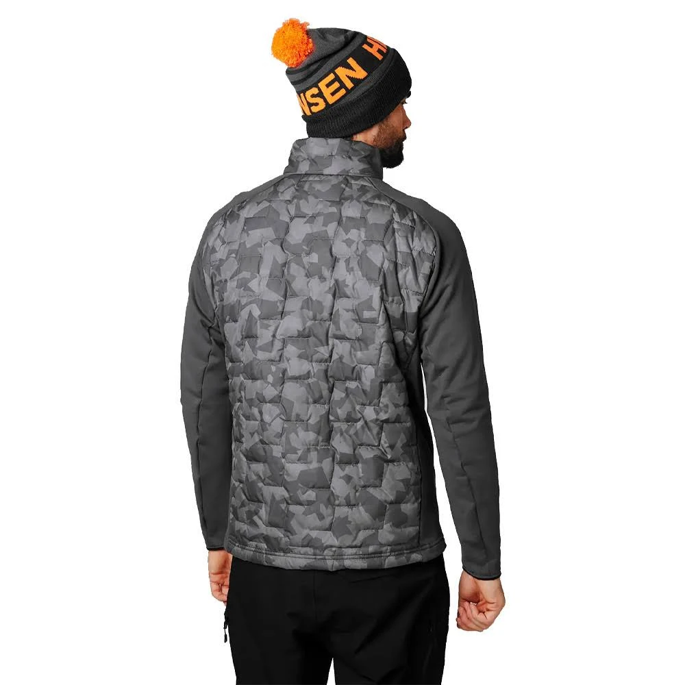 Helly Hansen Men&s Lifaloft Hybrid Insulator Jacket - Small - Charcoal Camo