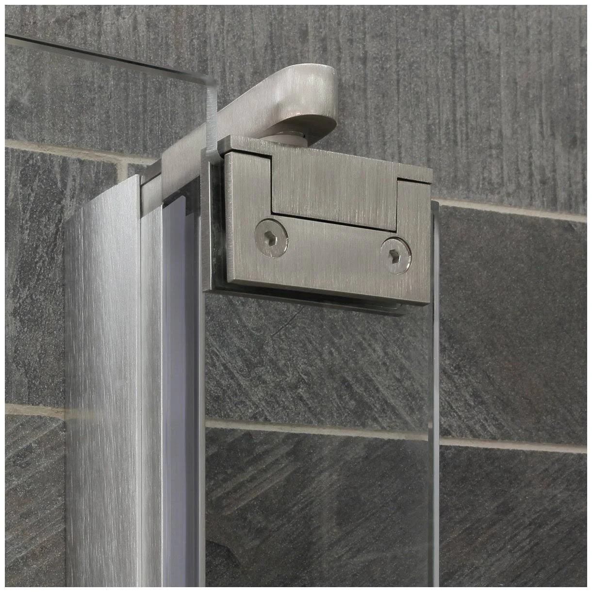 LessCare Chrome Ultra G 29-30W x 72H Pivot Swing-Out Shower Door