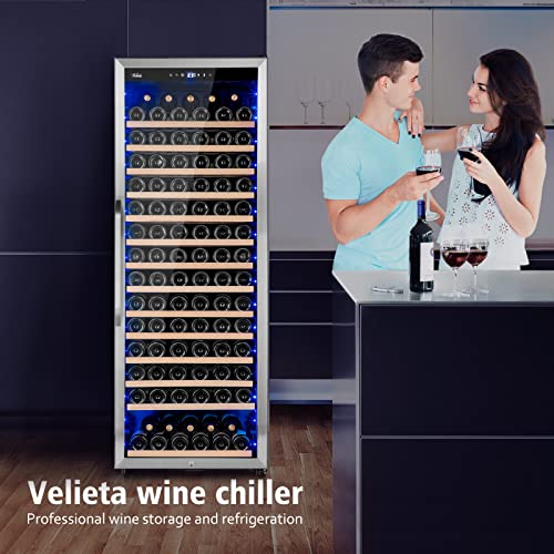 Cigar Electric Humidor, 35L 250 Counts Large Capacity Thermostatic Electric Cigar Cooler Cabinet with Digital LED Screen, Safety Lock