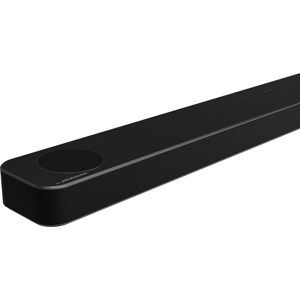 LG SP8YA Sound Bar with Subwoofer, 3.1.2ch, 440W Power, Dolby Atmos, DTS:X, Meridian Audio, High Res Audio (24-bit/96 kHz), Dolby Vision and HDR10