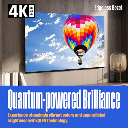 Westinghouse Roku TV - 43 Inch Smart TV, 4K UHD QLED Television w/HDR 10+, Dolby Vision, Wi-Fi & Mobile App Connectivity