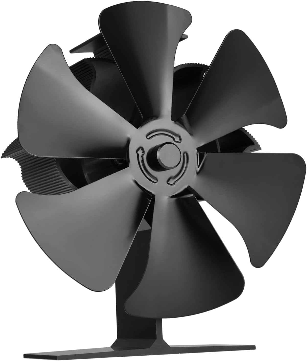 TEENGSE Heat Powered 8 Blade Wood Stove Fan