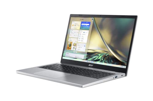 Acer Aspire 3 A315-24P-R7VH Slim Laptop | 15.6" Full HD | AMD Ryzen 3 7320U Quad-Core | AMD Radeon Graphics | 8GB LPDDR5 | 128GB NVMe SSD | Wi-Fi 6 |