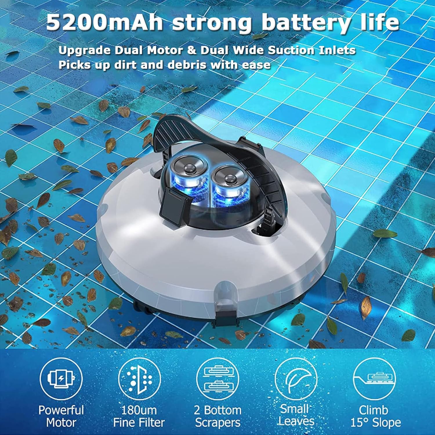 Intelligent Cordless Pool Cleaners