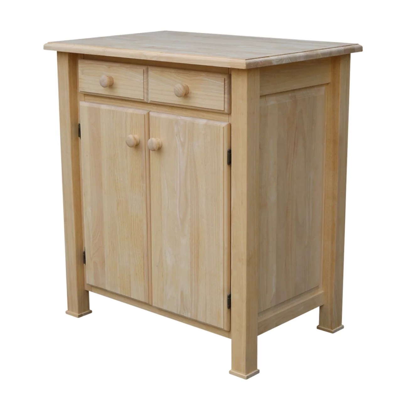 International Concepts Kitchen Island Work Center, Unfinished