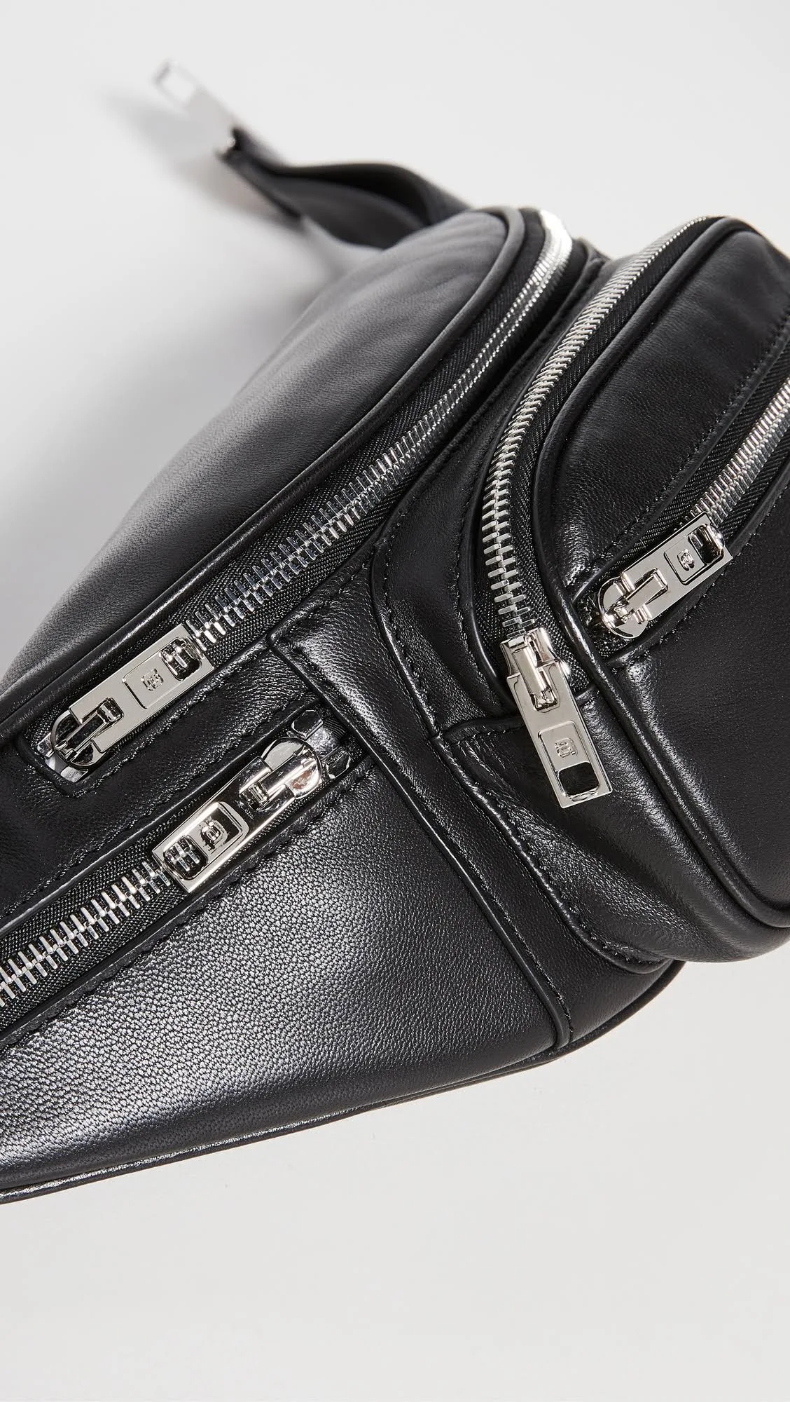 Alexander Wang Black Attica Fanny Pack