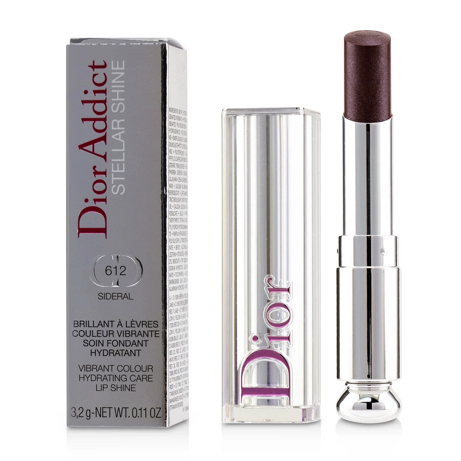 Christian Dior Dior Addict Stellar Shine Lipstick - # 639 Riviera Star (Pop Coral)  3.2g/0.11oz