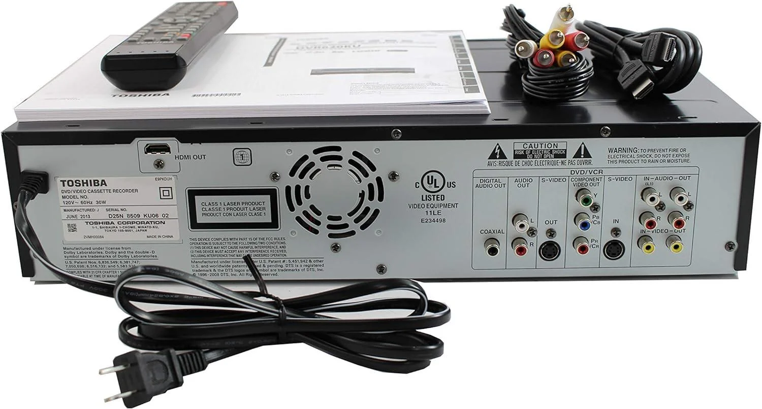 Toshiba DVR620 DVD Recorder / VCR Combo 1080p Upconversion Used