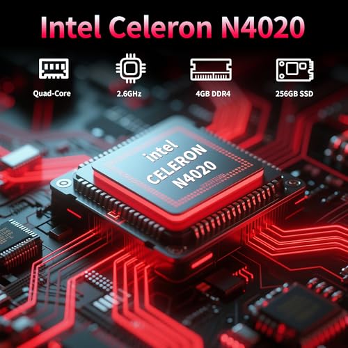 2 in 1 Laptop Computers Windows 11, 11.6 inch Touchscreen Laptop Tablet, 4GB RAM 256 GB SSD
