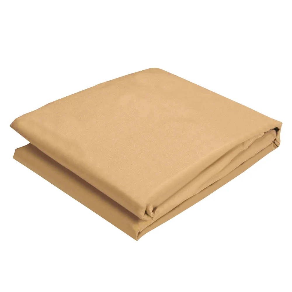 10x10ft Replacement Top Canopy Waterproof Cover Square Anti-UV Canopy Roof Pavilion Gazebo Tent Sunshade 10'x10' Khaki 1 Tier