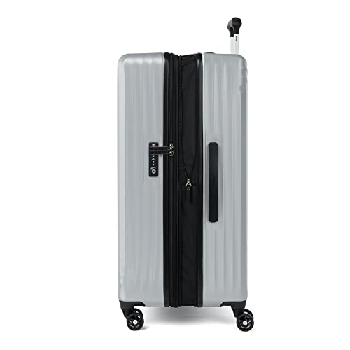 Travelpro Maxlite Air Hardside Expandable Carry on Luggage, 8 Spinner Wheels, Lightweight Hard Shell Polycarbonate Suitcase, Shadow Grey