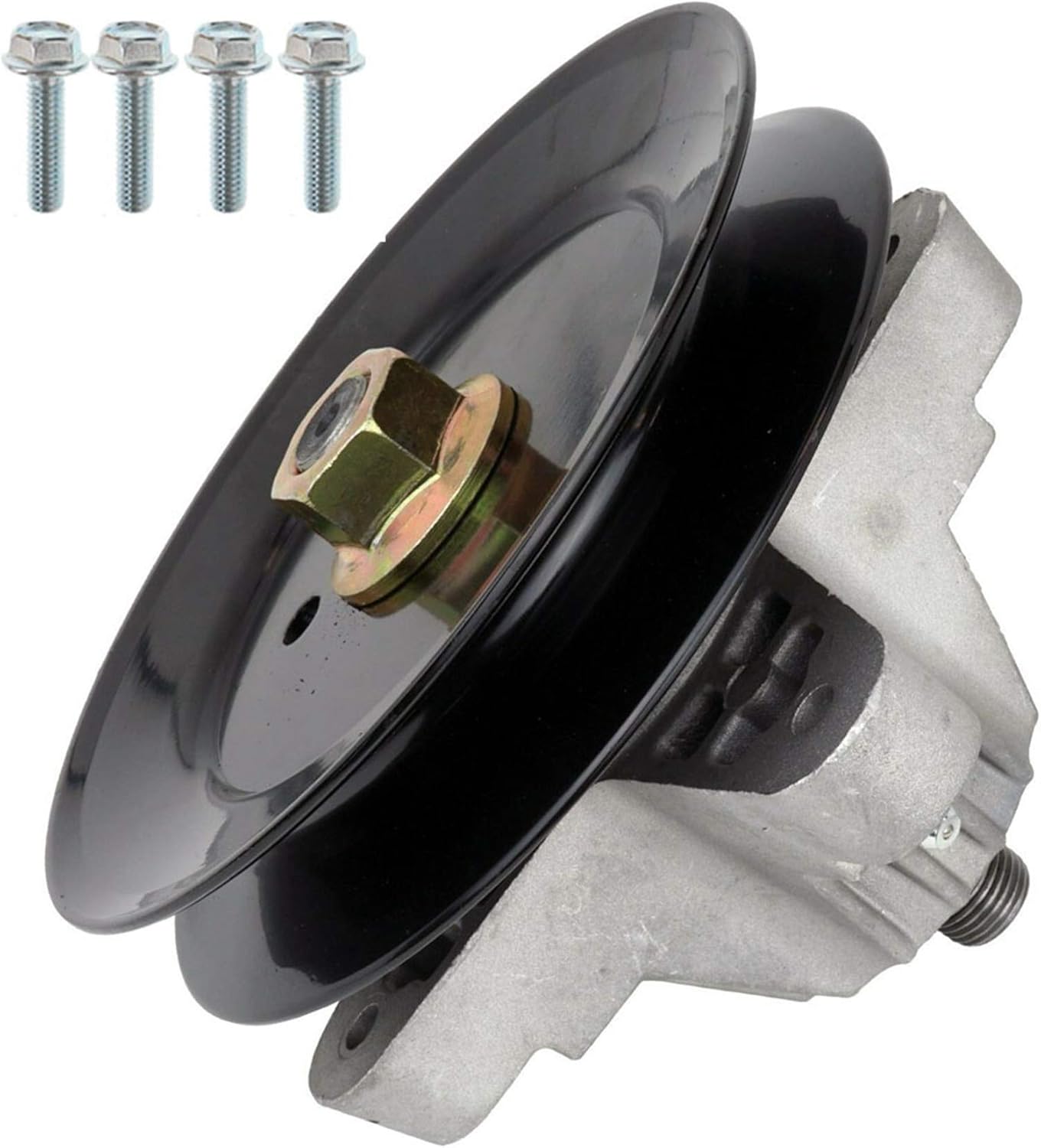 labwork 2 Pack Spindle Assembly with Pulley Replacement for MTD Replacement for Cub Cadet 918-0574 618-0574 918-0574C
