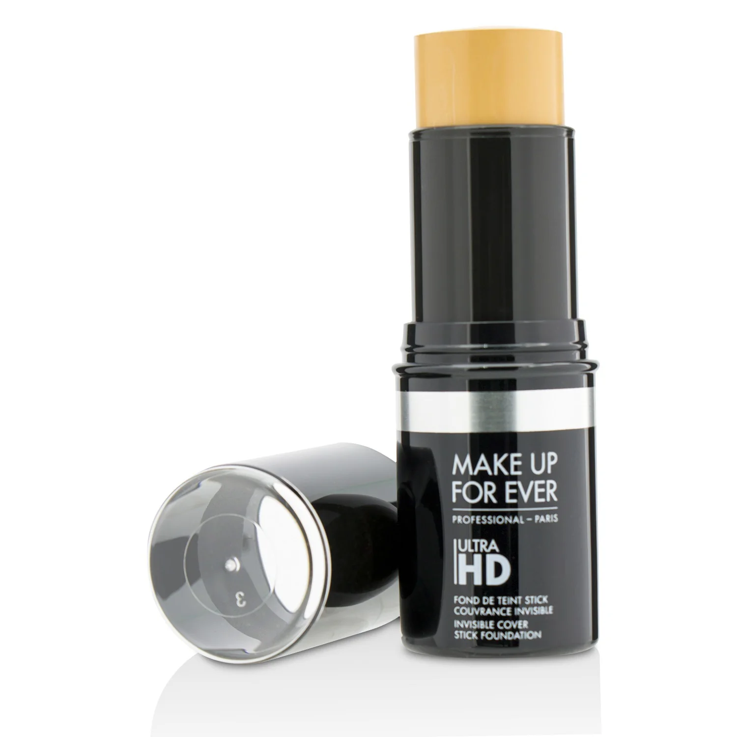Make Up For Ever Ultra HD Invisible Cover Stick Foundation - # 127/Y335 (Dark Sand)  12.5g/0.44oz