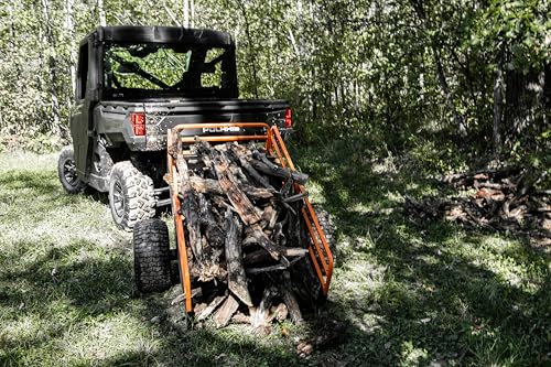 Impact IMPLEMENTS® 1500lb Utility Cart Cargo Trailer with Solid Steel Floor for Lawn/Garden Tractors, ATV's