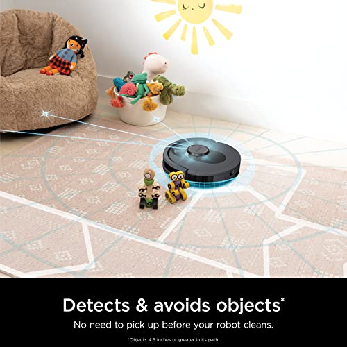 Shark AV2501S AI Ultra Robot Vacuum, with Matrix Clean, Home Mapping, 30-Day Capacity HEPA Bagless Self Empty Base, Perfect for Pet Hair, Wifi