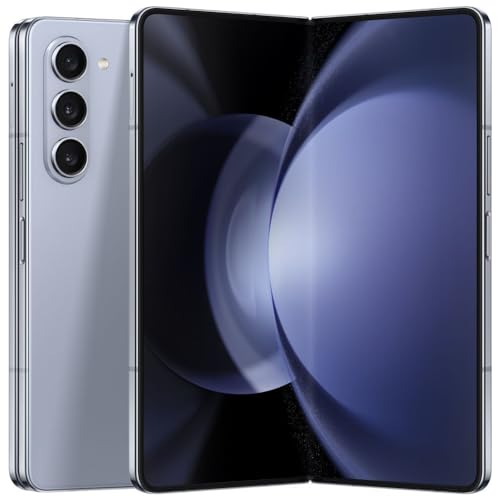 SAMSUNG Galaxy Z Fold 5 5G US Version, 256GB, ICY Blue - Unlocked (Renewed)