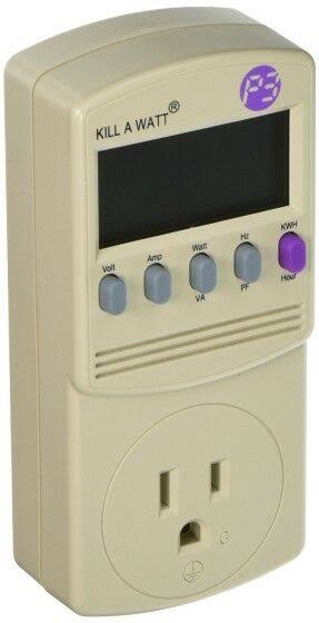 P3 P4400 Kill A Watt Electricity Usage Monitor 1-(Pack)