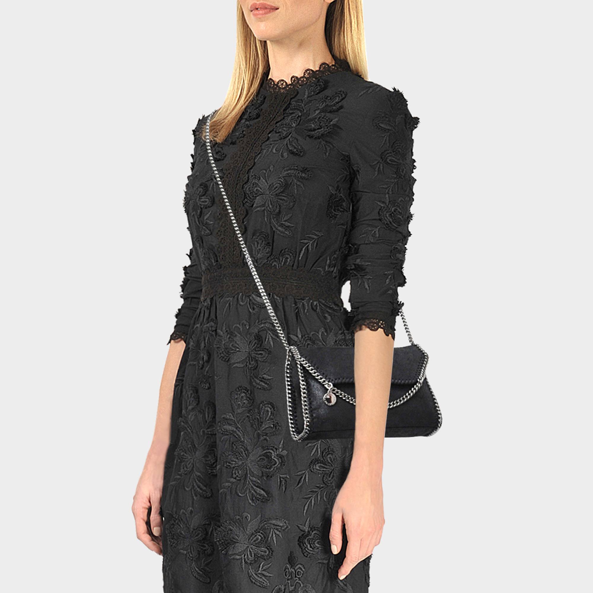 Stella McCartney Falabella Small Shoulder Bag Black