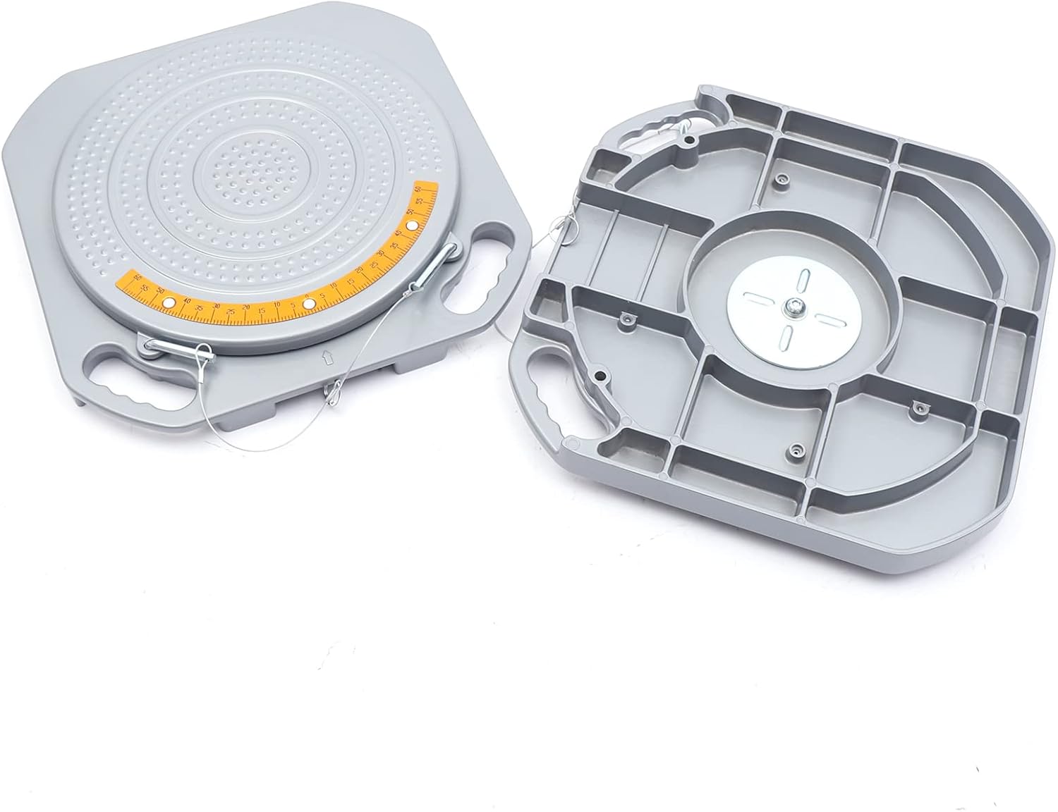 2PCS Car Truck Front End Wheel Alignment Turn Plate Wheel Alignment Turntable Turn Plates Wheel Alignment Tool