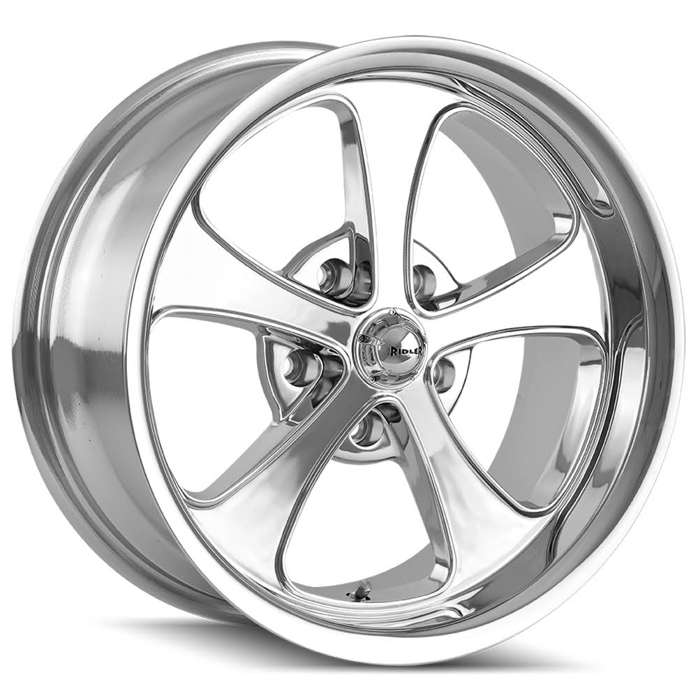 Ridler 645 Chrome 18x8 5-114.3 0mm 83.82Mm