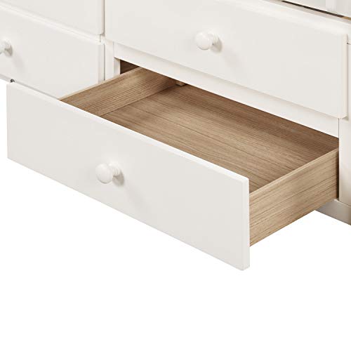 Harper & Bright Designs Twin Over Twin Bunk Bed with Storage Drawers, Solid Wood Bunk Bed Frame with Trundle, for Kids, Teens, Adults (Espresso)