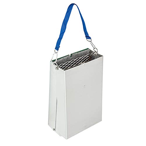 ASR Outdoor Deluxe 50" Aluminum Folding Sluice Box Gold Prospecting Kit, Green