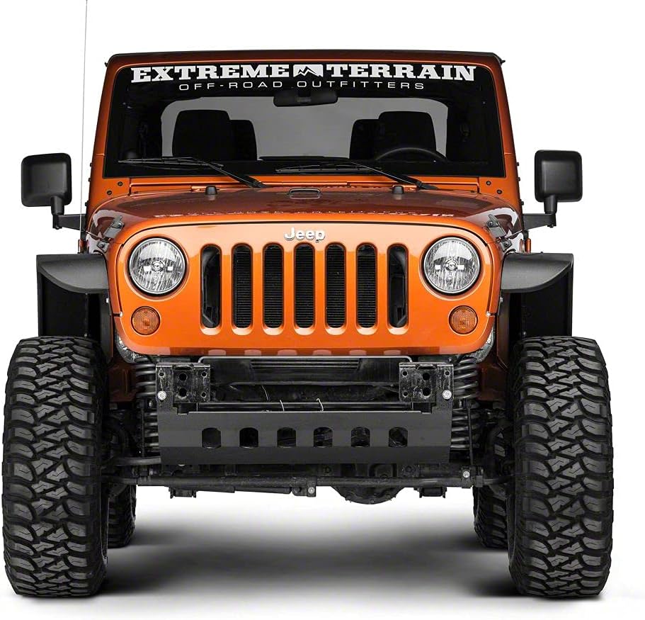 Barricade Skid Plate Compatible with Barricade Trail Force HD Bumper J20850 Only Compatible with 10-18 Jeep Wrangler JK