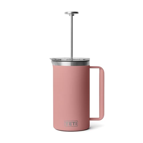 YETI Rambler French Press Coffee Maker, with GroundsControl Filter