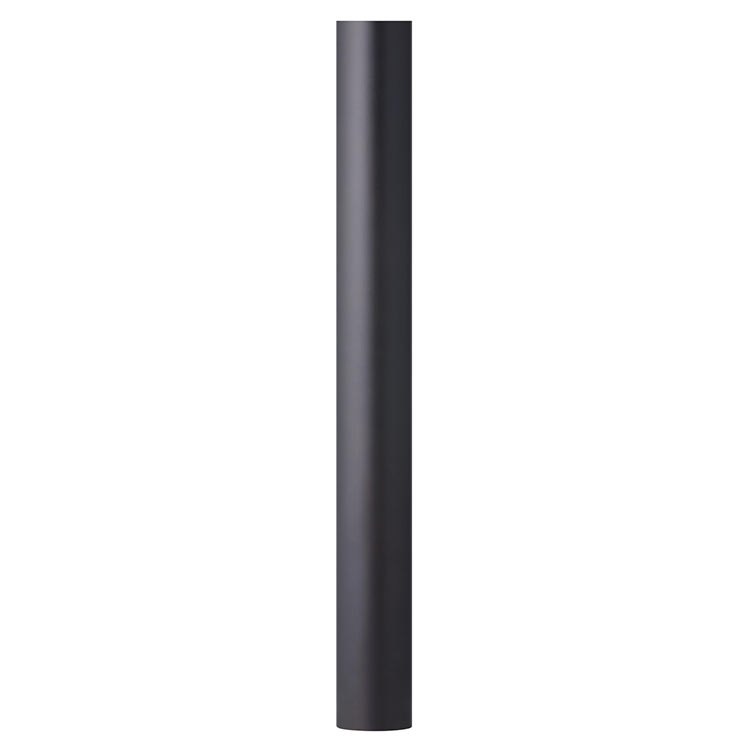 7-Foot Round Smooth Outdoor Lamp Post