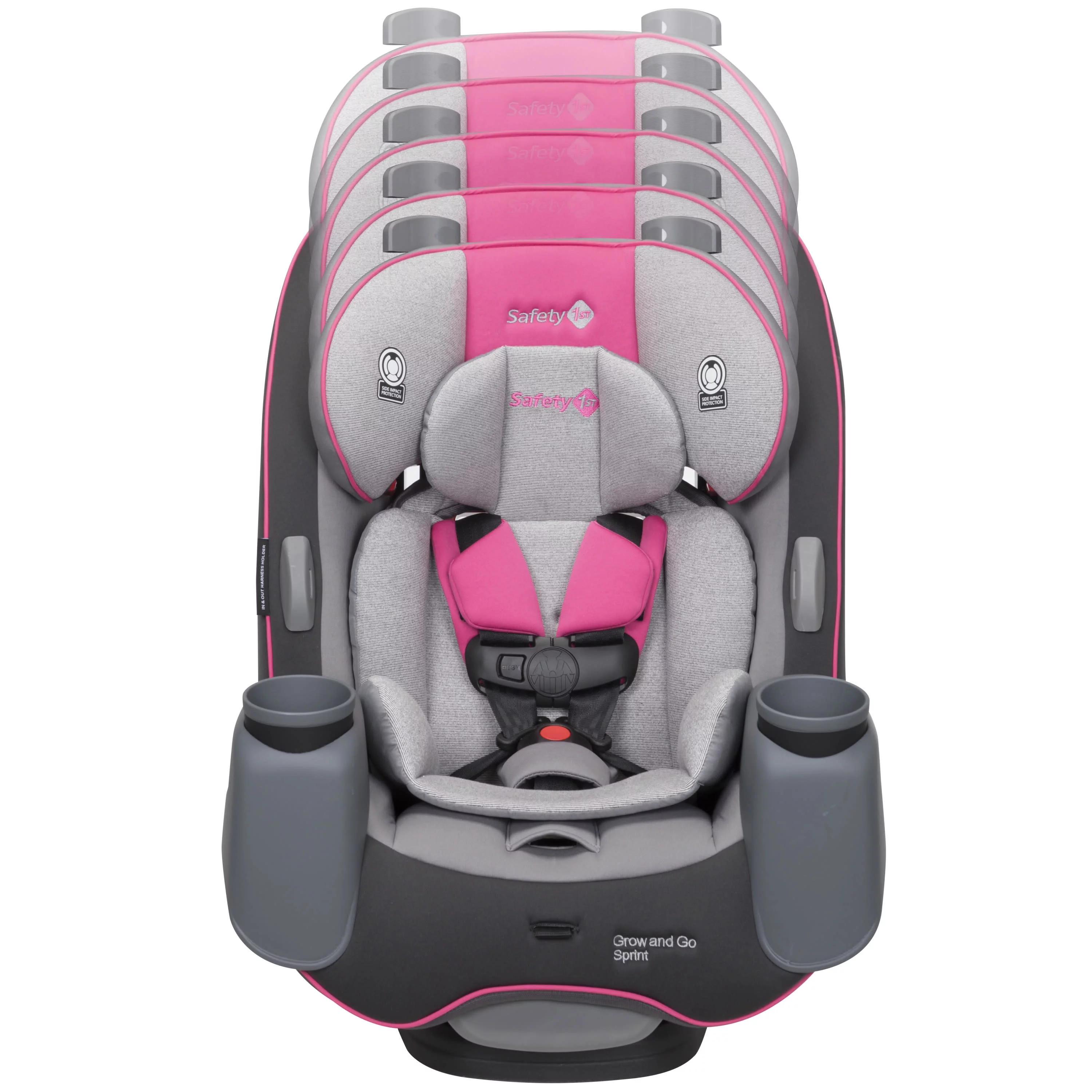 Safety 1st Grow and Go Sprint All-in-1 Convertible Car Seat, Silver Lake