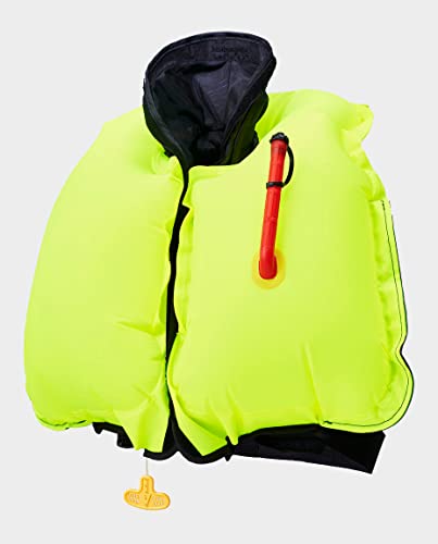 BLUESTORM Stratus 35 Inflatable Life Jacket PFD for Adults | US Coast Guard (USCG) Approved Automatic Self Inflating Life Vest Preserver with Manual
