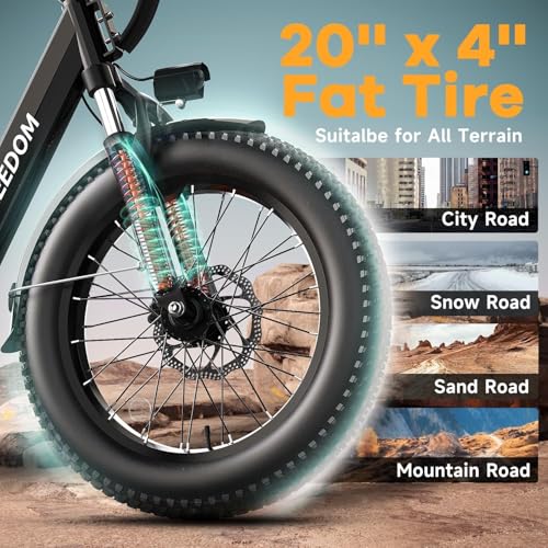 EUY Electric Bike for Adults with Peak 1500W Motor, 48V 20Ah Removable Battery Fast Ebike,Max 70Miles & 30MPH