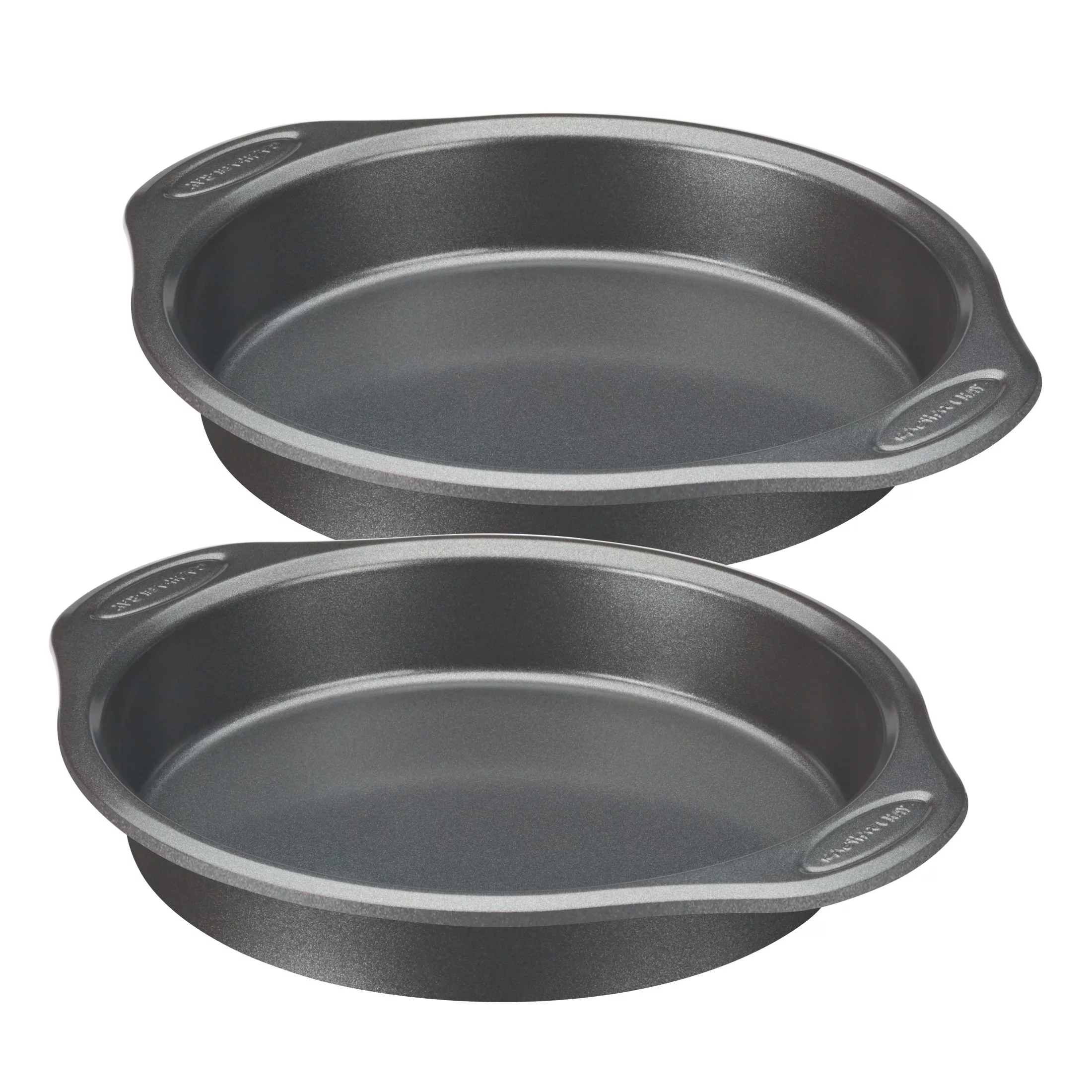 Rachael Ray 15 Piece Hard Enamel Nonstick Pots and Pans Set, Gray