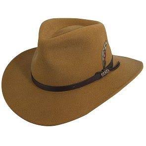 Scala Classico Men&s Crushable Felt Outback Hat