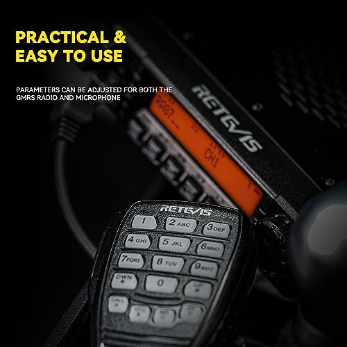Retevis GMRS Communicate Kit, RT97 GMRS Base Repeater, RA87 GMRS Radios, HA1G GMRS Two Way Radio 2 Pack, GMRS Base Antenna