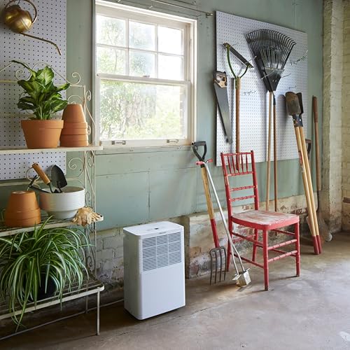Hisense Energy Star 25-Pint Portable Dehumidifier with Auto-Shutoff, Home Dehumidifier and Moisture Absorber For Basement, Garage