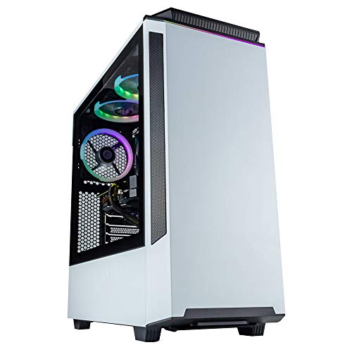Periphio Spectre Gaming PC Tower Desktop Computer, Intel Quad Core i7 3.3GHz, 32GB RAM, 500GB SSD + 1TB HDD, Windows 10
